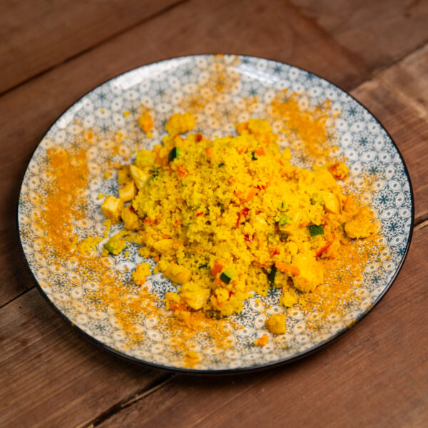 Cous cous di verdurine e pollo - immagine 2