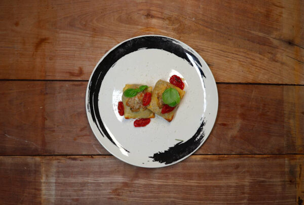 Crespella melanzane e confit - immagine 3