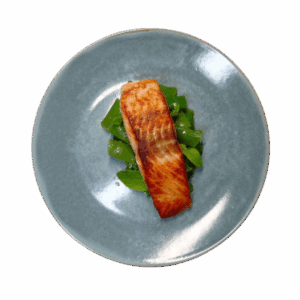 Salmone e taccole